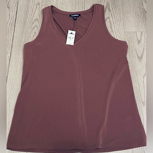 Express Mauve Tank Size S - Picture 1 of 2